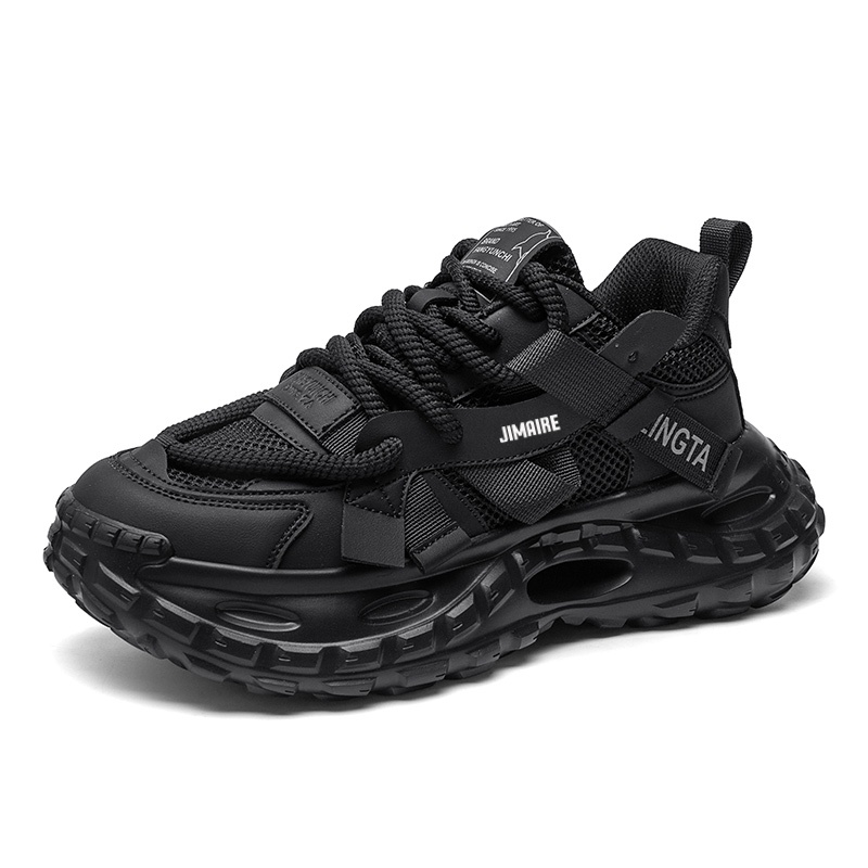 Низкие, массивные, нескользящие кроссовки для мужчин King Jinmai, Black
Низкие, массивные, нескользящие кроссовки для мужчин King Jinmai, Black
