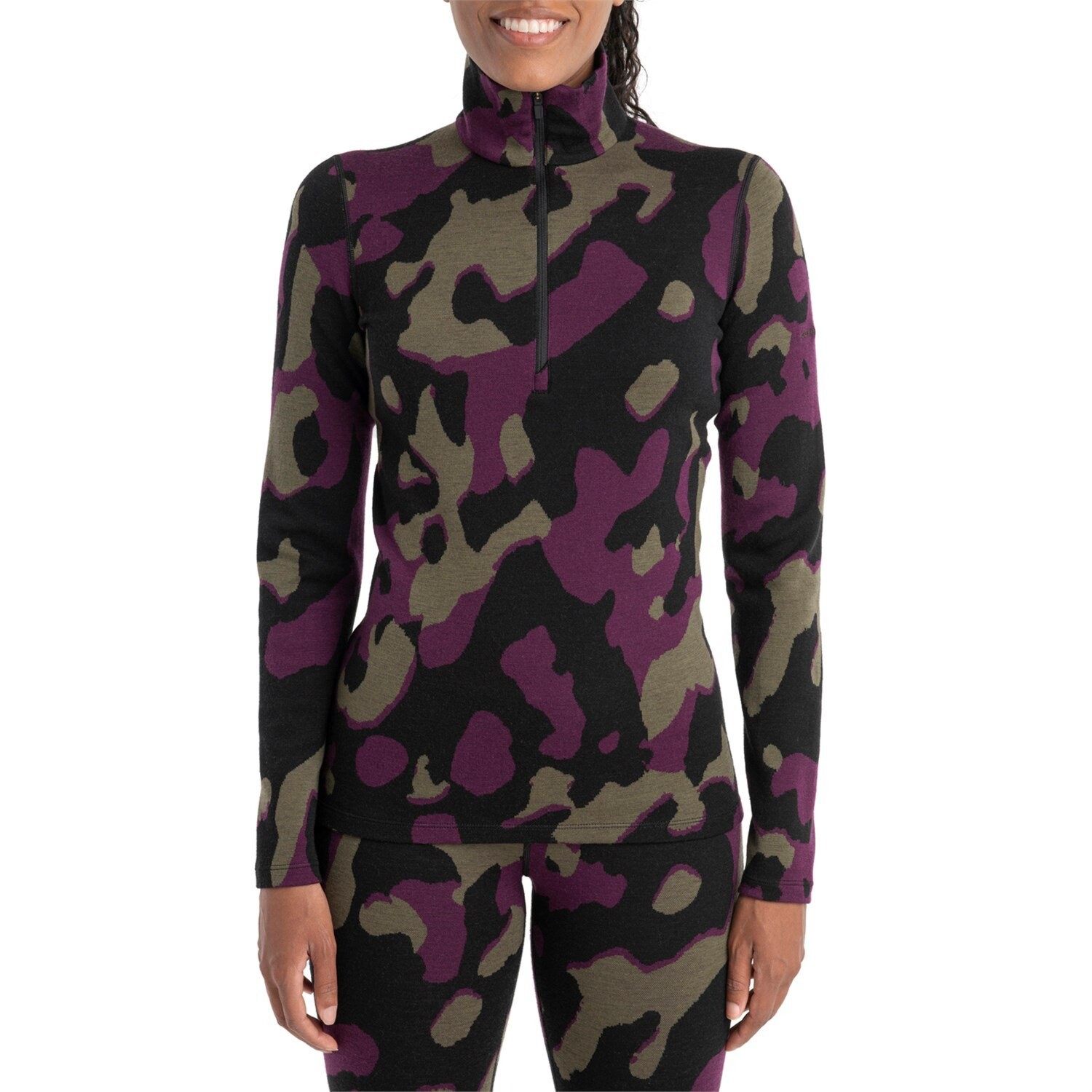 Топ Icebreaker Merino 260 Vertex Long-Sleeve Half Zip, цвет Black/Loden/Nightshade
Топ Icebreaker Merino 260 Vertex Long-Sleeve Half Zip, цвет Black/Loden/Nightshade