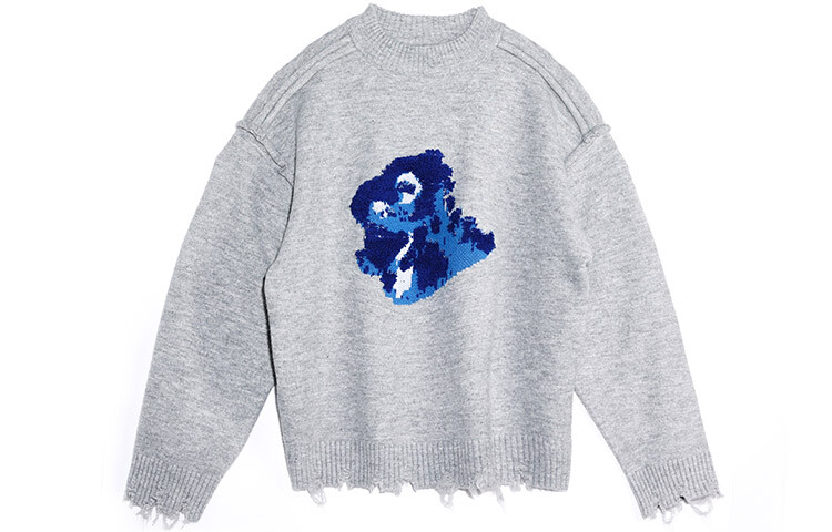 ROARINGWILD Свитер унисекс, Серый
ROARINGWILD Свитер унисекс, Серый