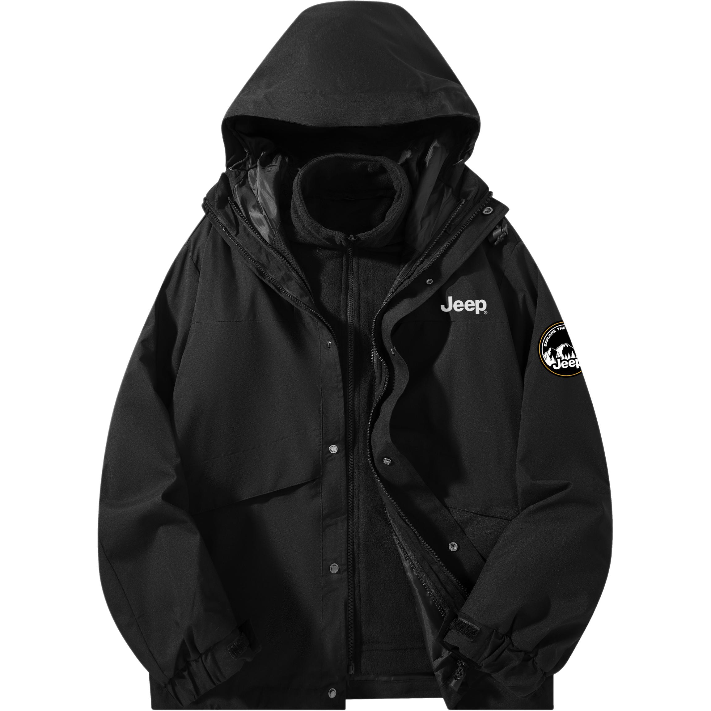 Jeep Куртка Explorer 2.0 Унисекс, Pure Black
Jeep Куртка Explorer 2.0 Унисекс, Pure Black