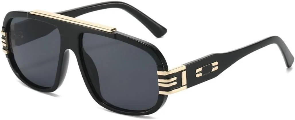 Винтажные солнцезащитные очки для женщин, большая оправа, панк, солнцезащитные очки для мужчин, пляжные, дорожные, повседневные, UV400 UATXTAU, Black Gray
Винтажные солнцезащитные очки для женщин, большая оправа, панк, солнцезащитные очки для мужчин, пляжные, дорожные, повседневные, UV400 UATXTAU, Black Gray