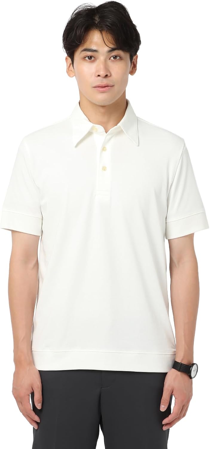 Мужская поло-рубашка с коротким рукавом Suit Square, моющаяся, деловая, стандартная, офисная повседневная, простая, белый
Мужская поло-рубашка с коротким рукавом Suit Square, моющаяся, деловая, стандартная, офисная повседневная, простая, белый