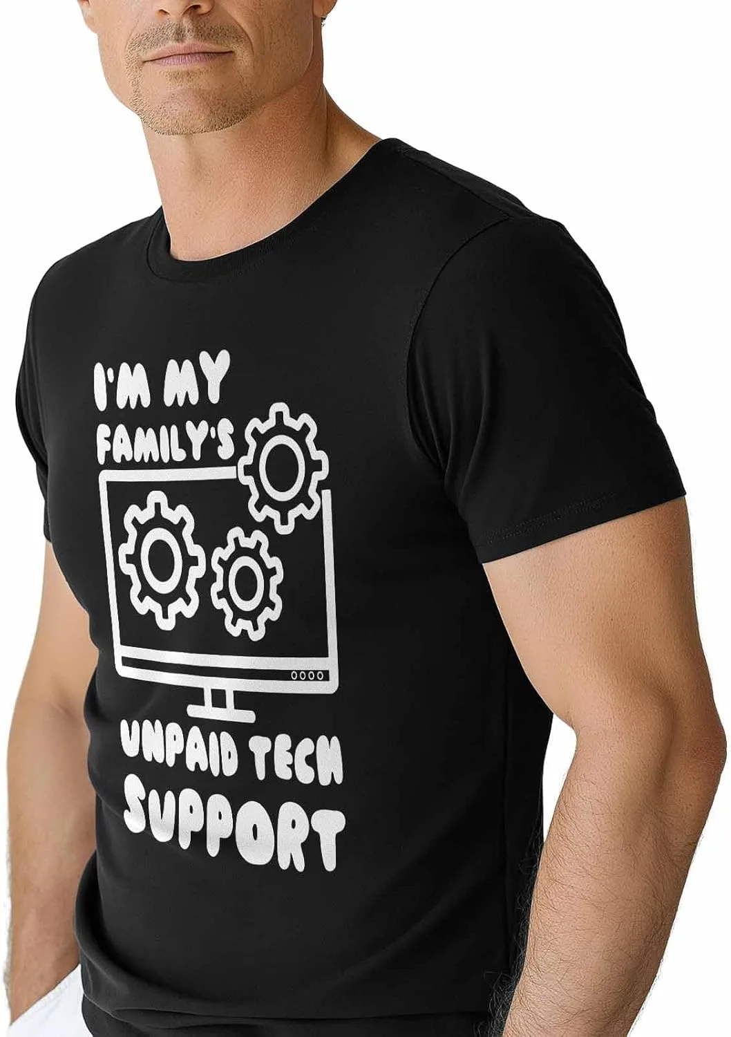 Футболка для мужчин I'm My Family's Support Crew Neck Cotton с коротким рукавом NITBANLA
Футболка для мужчин I'm My Family's Support Crew Neck Cotton с коротким рукавом NITBANLA