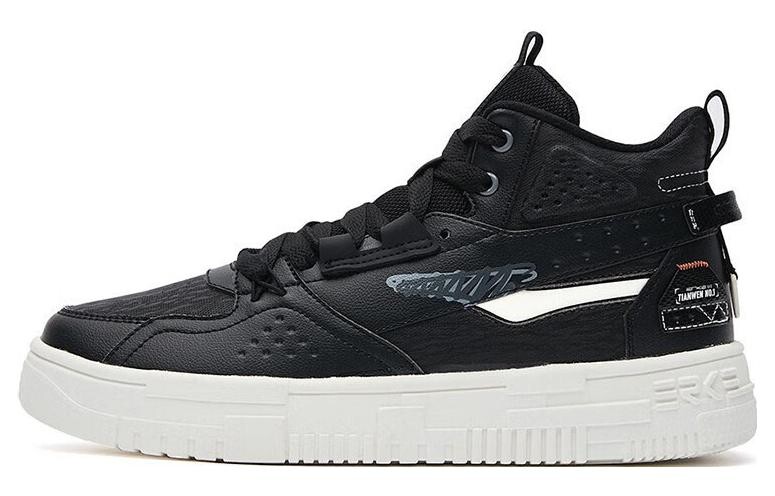 Кеды мужские, обувь для скейтбординга среднего размера черный/белый Erke
Кеды мужские, обувь для скейтбординга среднего размера черный/белый Erke