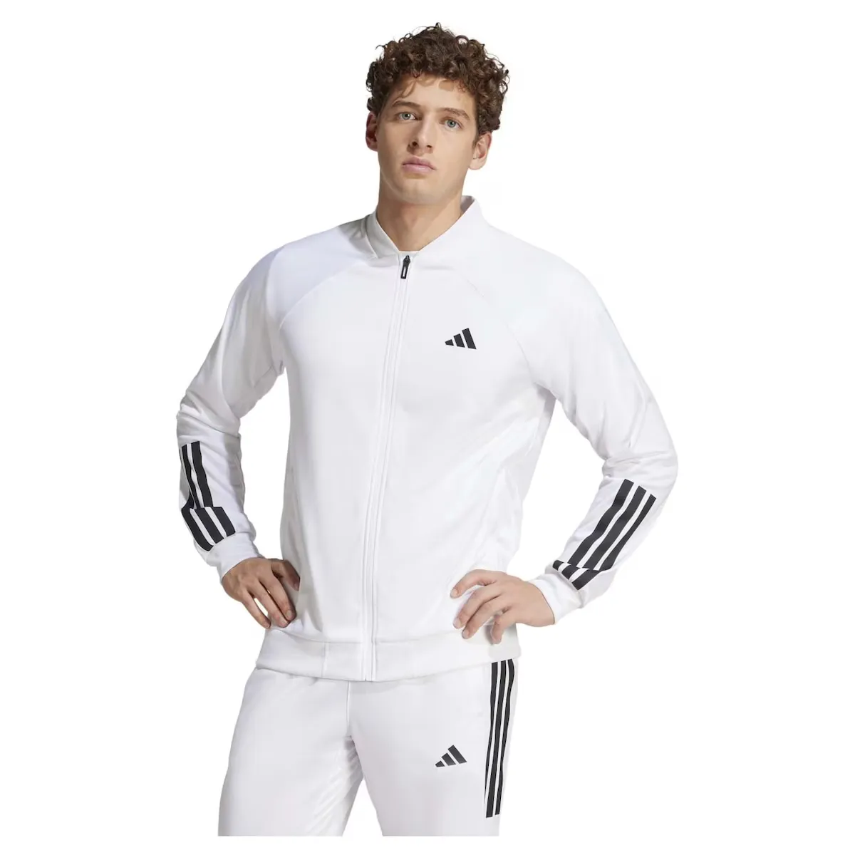 Куртка теннисная мужская Adidas 3S Knit, белый
Куртка теннисная мужская Adidas 3S Knit, белый
