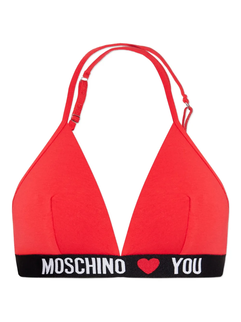 Бюстгальтер с логотипом Moschino, красный
Бюстгальтер с логотипом Moschino, красный