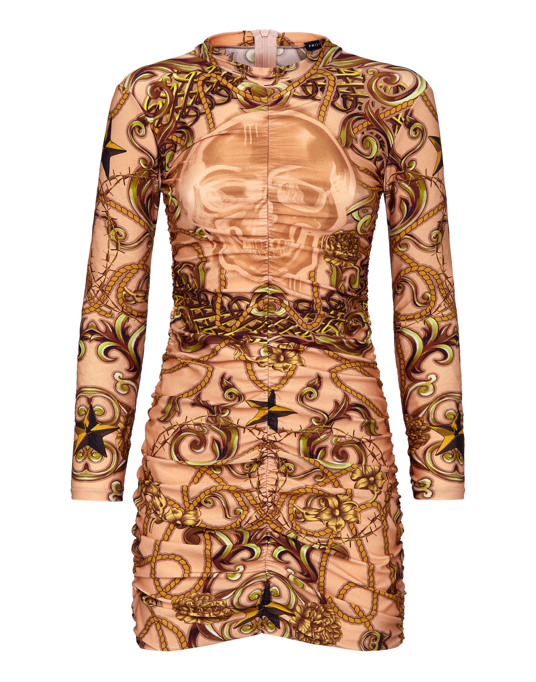 Короткое платье Новое Барокко PHILIPP PLEIN, бежевый
Короткое платье Новое Барокко PHILIPP PLEIN, бежевый