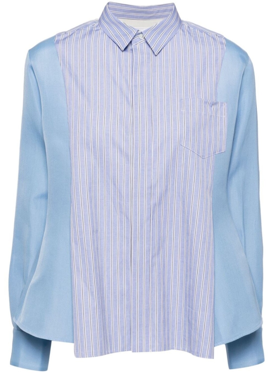 Sacai поплиновая рубашка, синий
Sacai поплиновая рубашка, синий