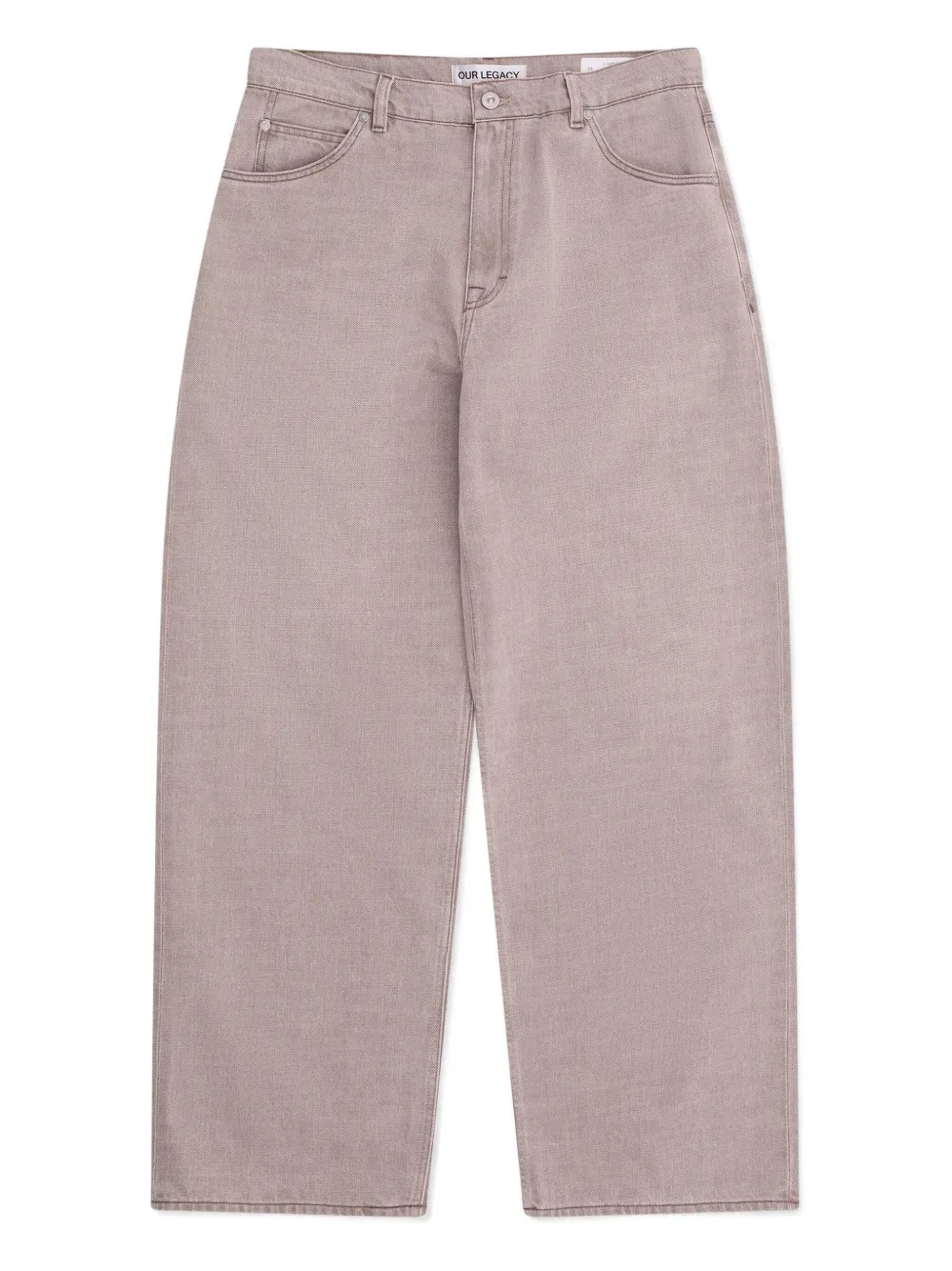 Прямые джинсы с пятью карманами OUR LEGACY, нейтральный
Прямые джинсы с пятью карманами OUR LEGACY, нейтральный