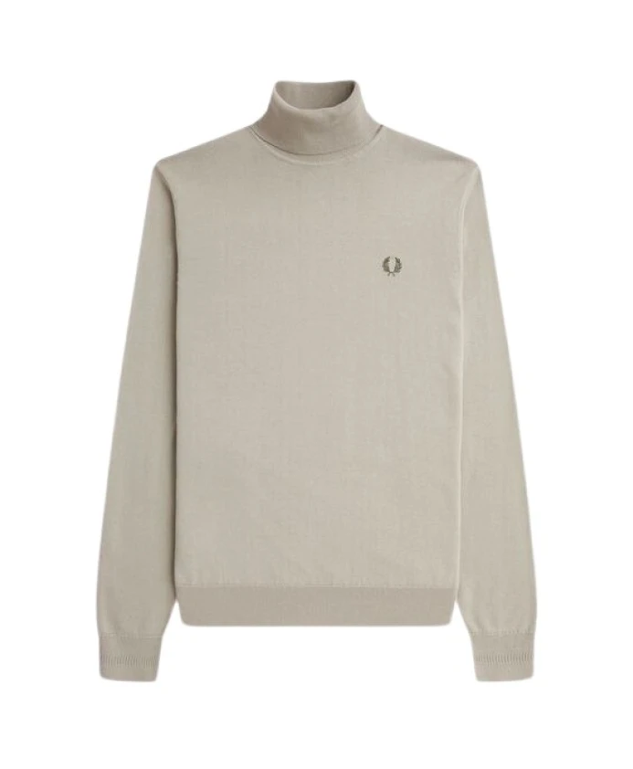 Пуловер с высоким воротником Fred Perry, бежевый
Пуловер с высоким воротником Fred Perry, бежевый