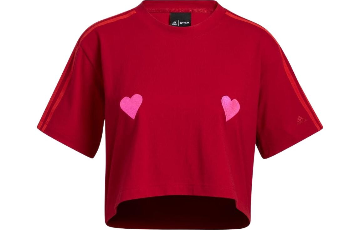 Укороченный женский топ IVY PARK, красный Adidas
Укороченный женский топ IVY PARK, красный Adidas
