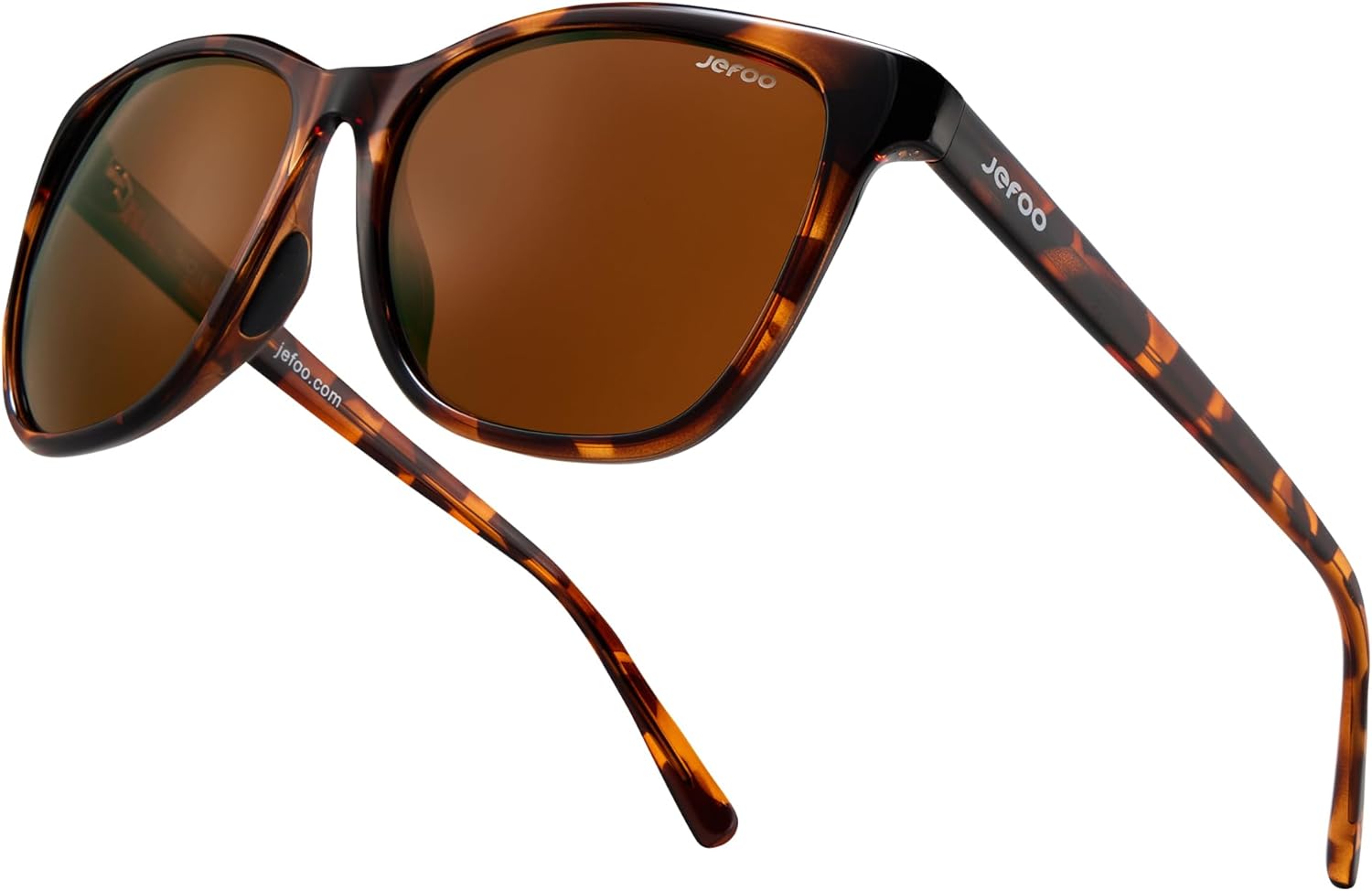 Поляризованные солнцезащитные очки Jefoo Retro для мужчин и женщин с защитой UV400, подходят для вождения, рыбалки, походов, гольфа и других видов спорта на открытом воздухе, Brown Lens / Tortoise Frame
Поляризованные солнцезащитные очки Jefoo Retro для мужчин и женщин с защитой UV400, подходят для вождения, рыбалки, походов, гольфа и других видов спорта на открытом воздухе, Brown Lens / Tortoise Frame
