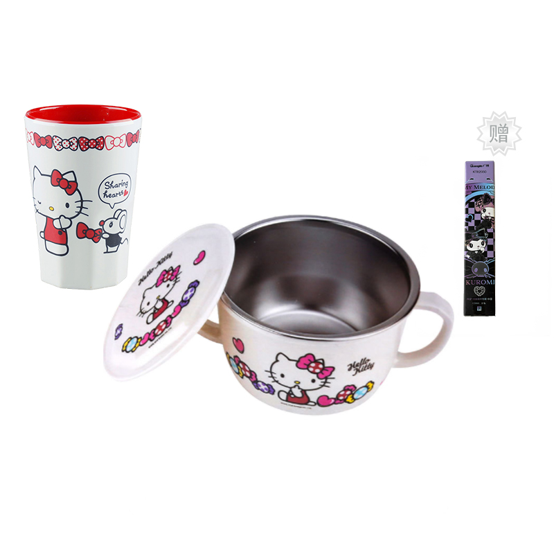 Пластиковые стаканы для воды Sanrio, Kt Two-Color Water Cup + Stainless Steel Bowl + Sanrio Blind Box Pen Random Model
Пластиковые стаканы для воды Sanrio, Kt Two-Color Water Cup + Stainless Steel Bowl + Sanrio Blind Box Pen Random Model