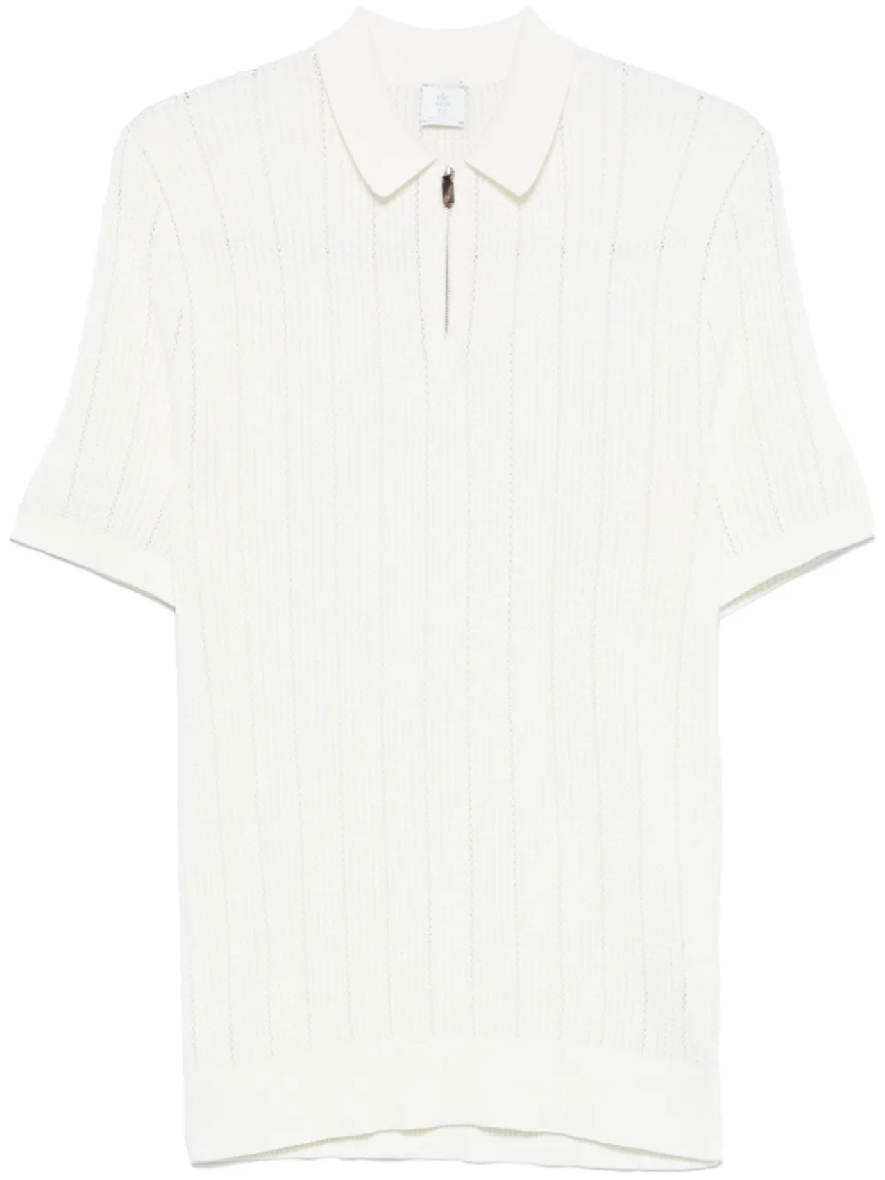 Рубашка поло рыхлой вязки Eleventy, белый 
Рубашка поло рыхлой вязки Eleventy, белый