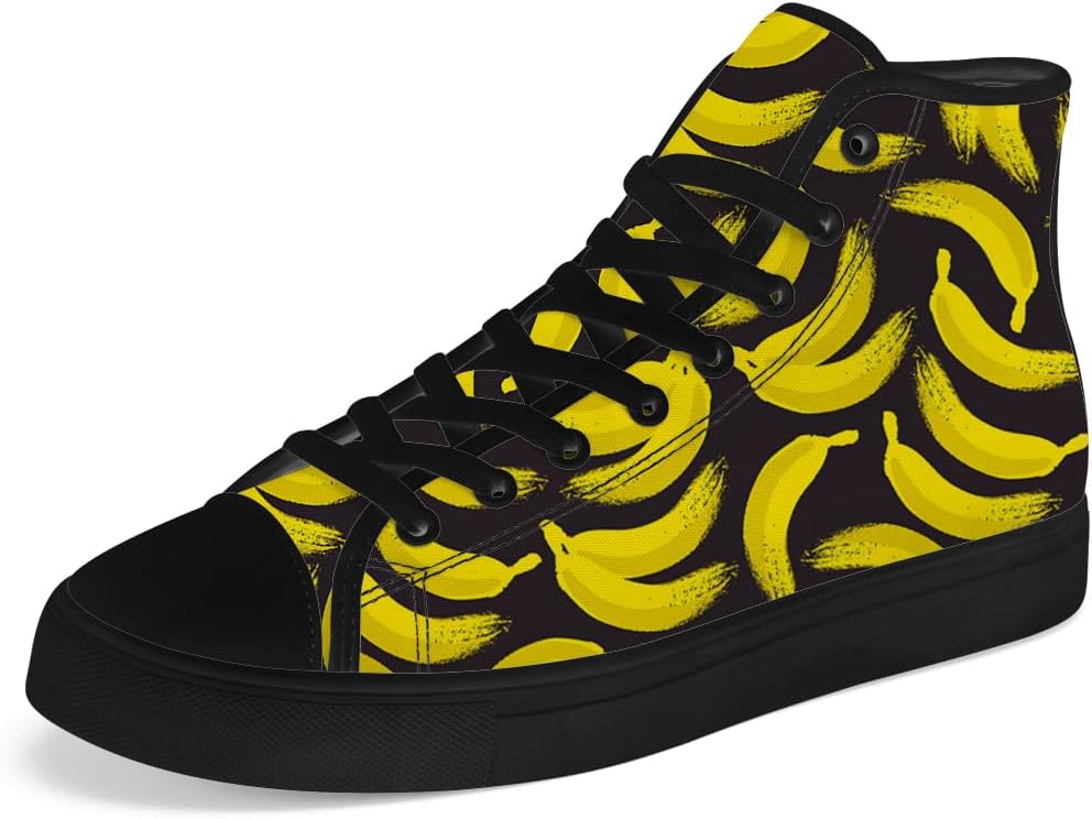 Мужские и женские высокие кеды на банане Chebing из холщовой ткани, с шнуровкой, повседневная обувь, желтый
Мужские и женские высокие кеды на банане Chebing из холщовой ткани, с шнуровкой, повседневная обувь, желтый