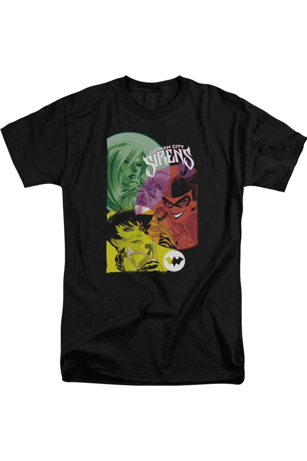 Футболка Batman Gotham Sirens с коротким рукавом для взрослых Gildan, черный
Футболка Batman Gotham Sirens с коротким рукавом для взрослых Gildan, черный