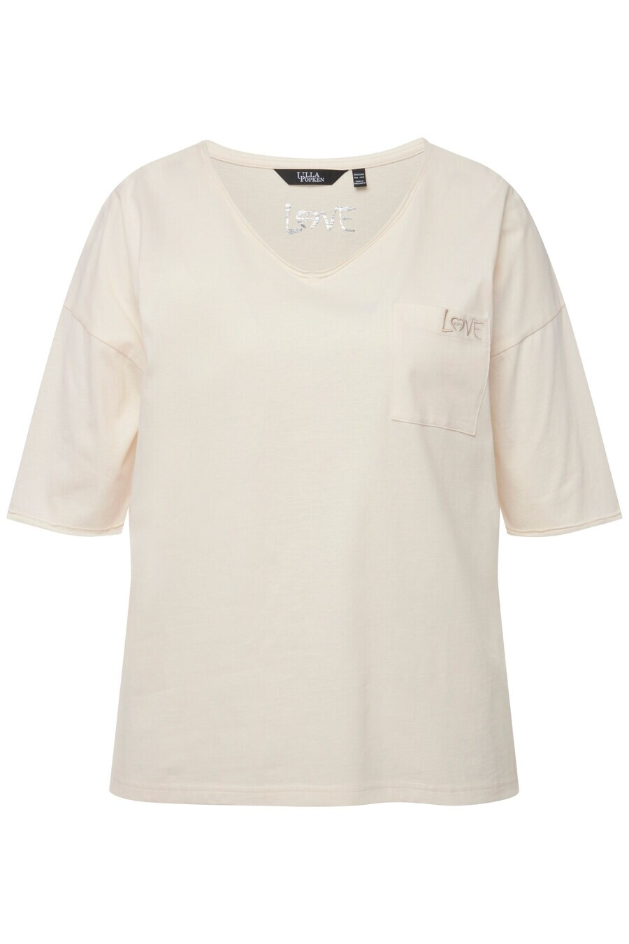 Футболка Ulla Popken, бежевый
Футболка Ulla Popken, бежевый
