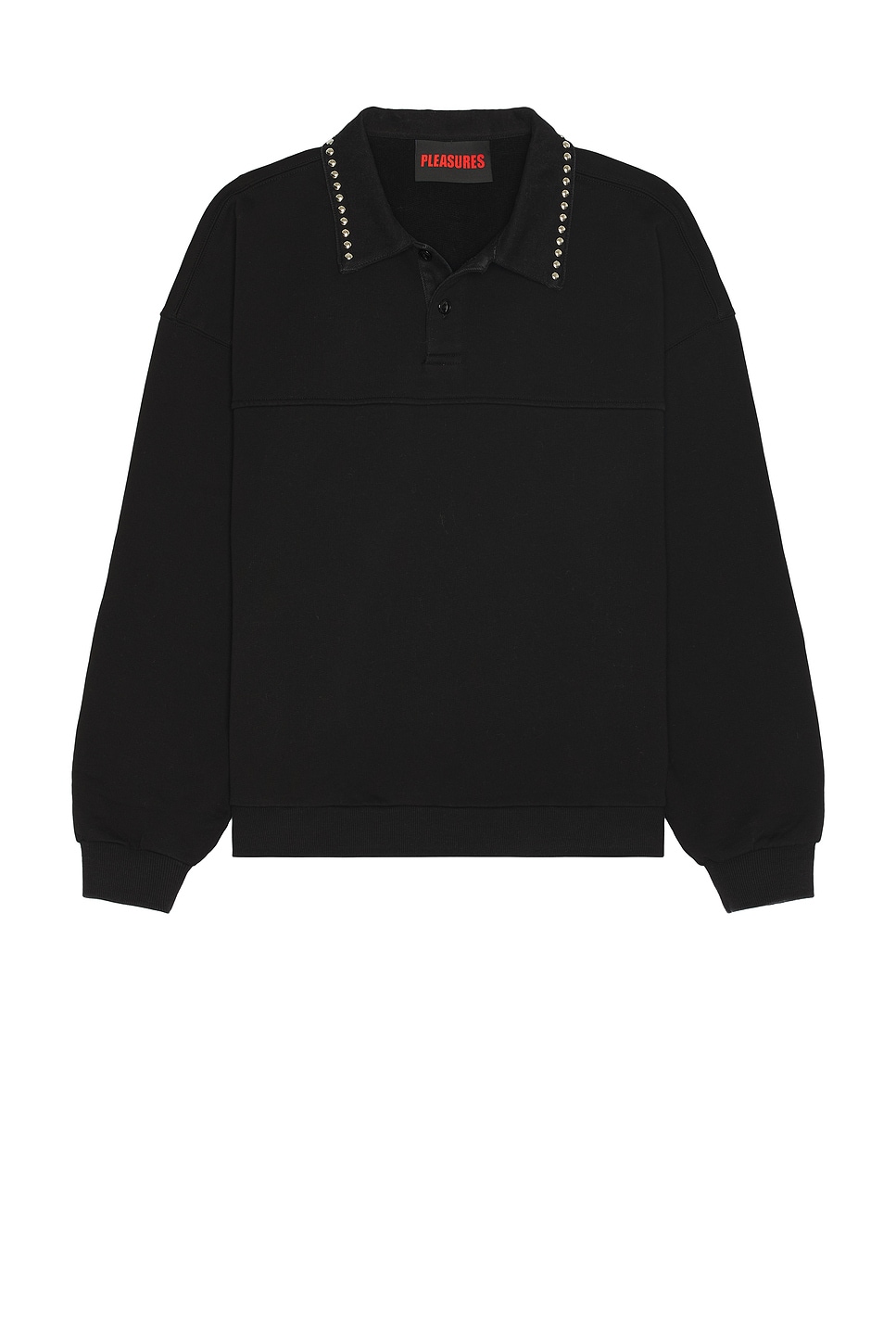 Толстовка-поло с заклепками Pleasures, black
Толстовка-поло с заклепками Pleasures, black