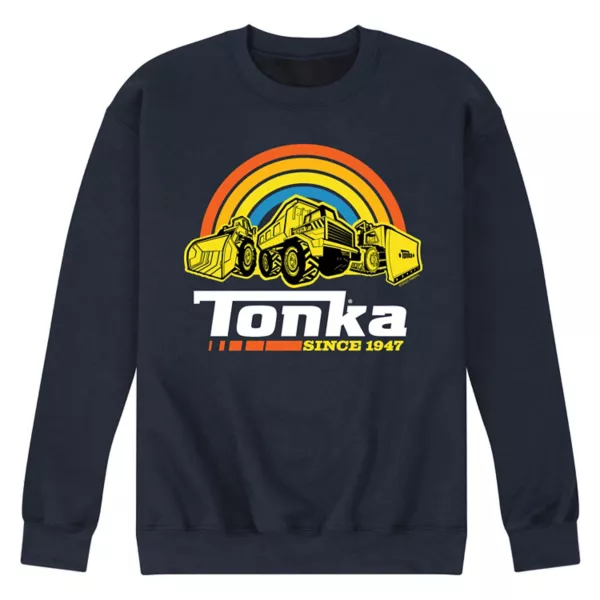 Мужская флисовая толстовка Rainbow Since 47 Tonka, синий 
Мужская флисовая толстовка Rainbow Since 47 Tonka, синий