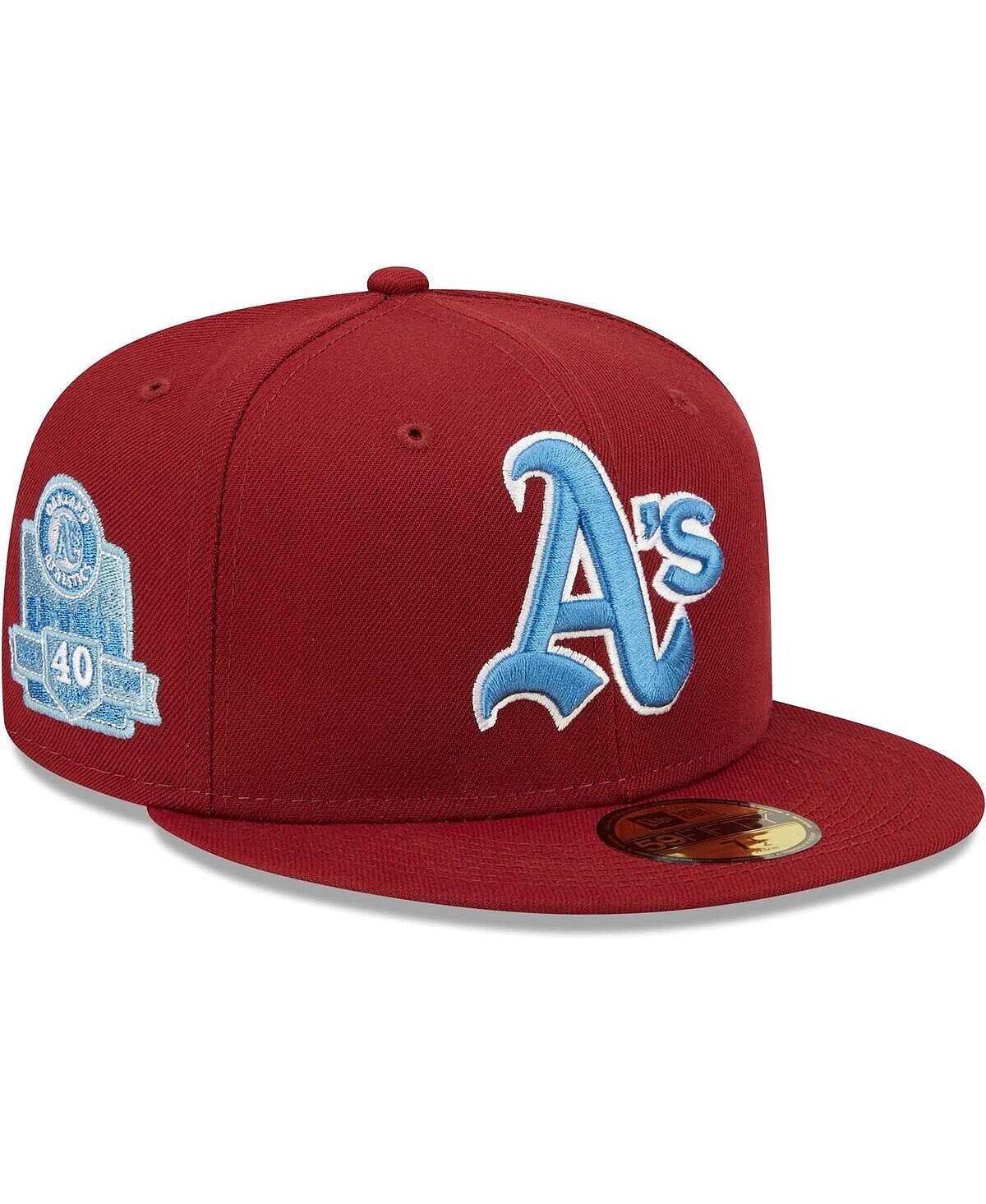 Мужская синяя кепка-комбинезон Cardinal Oakland Athletics 40th Anniversary Air Force 59FIFTY New Era
Мужская синяя кепка-комбинезон Cardinal Oakland Athletics 40th Anniversary Air Force 59FIFTY New Era