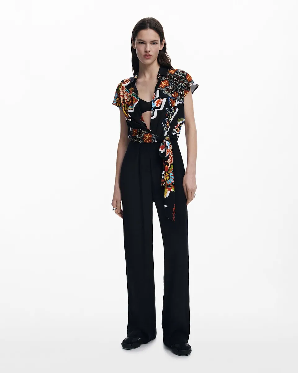 Комбинированный женский комбинезон, разработанный Кристианом Лакруа Desigual, черный
Комбинированный женский комбинезон, разработанный Кристианом Лакруа Desigual, черный