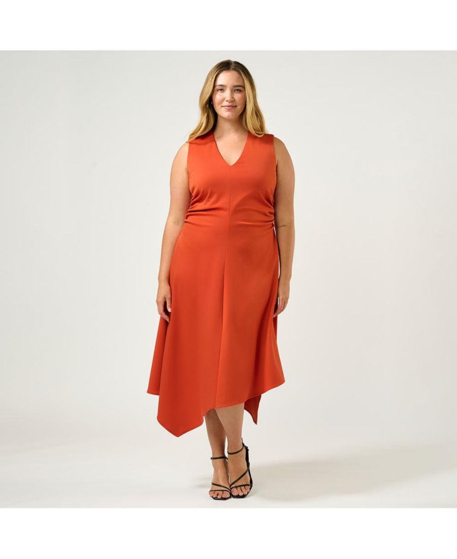 Женское платье Carmen из ткани дайвинг с драпировкой ESTELLE, Orange
Женское платье Carmen из ткани дайвинг с драпировкой ESTELLE, Orange