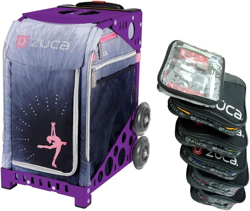 Спортивная сумка-вкладыш ZUCA Ice Dreamz Lux с фиолетовой рамкой и специальным набором из 5 упаковочных мешочков + косметичка
Спортивная сумка-вкладыш ZUCA Ice Dreamz Lux с фиолетовой рамкой и специальным набором из 5 упаковочных мешочков + косметичка