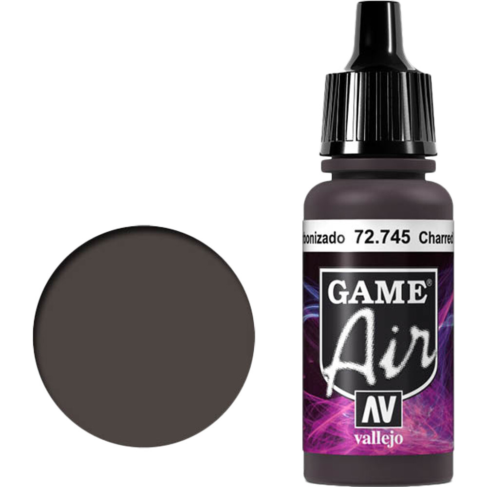 Аксессуары Vallejo Game Air: Charred Brown (17ml)
Аксессуары Vallejo Game Air: Charred Brown (17ml)