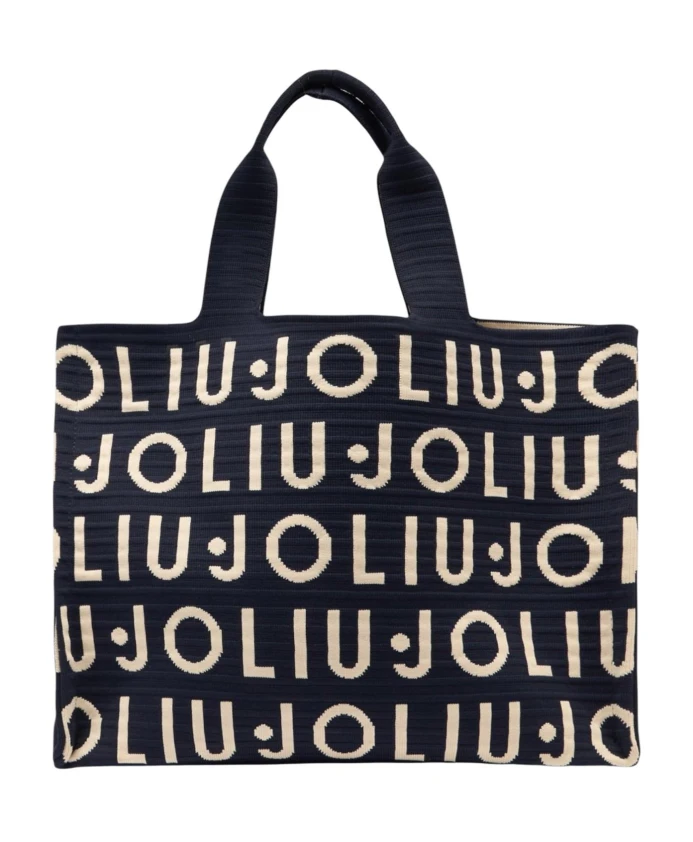Вязаная сумка-тоут с логотипом L Liu Jo, мультиколор
Вязаная сумка-тоут с логотипом L Liu Jo, мультиколор