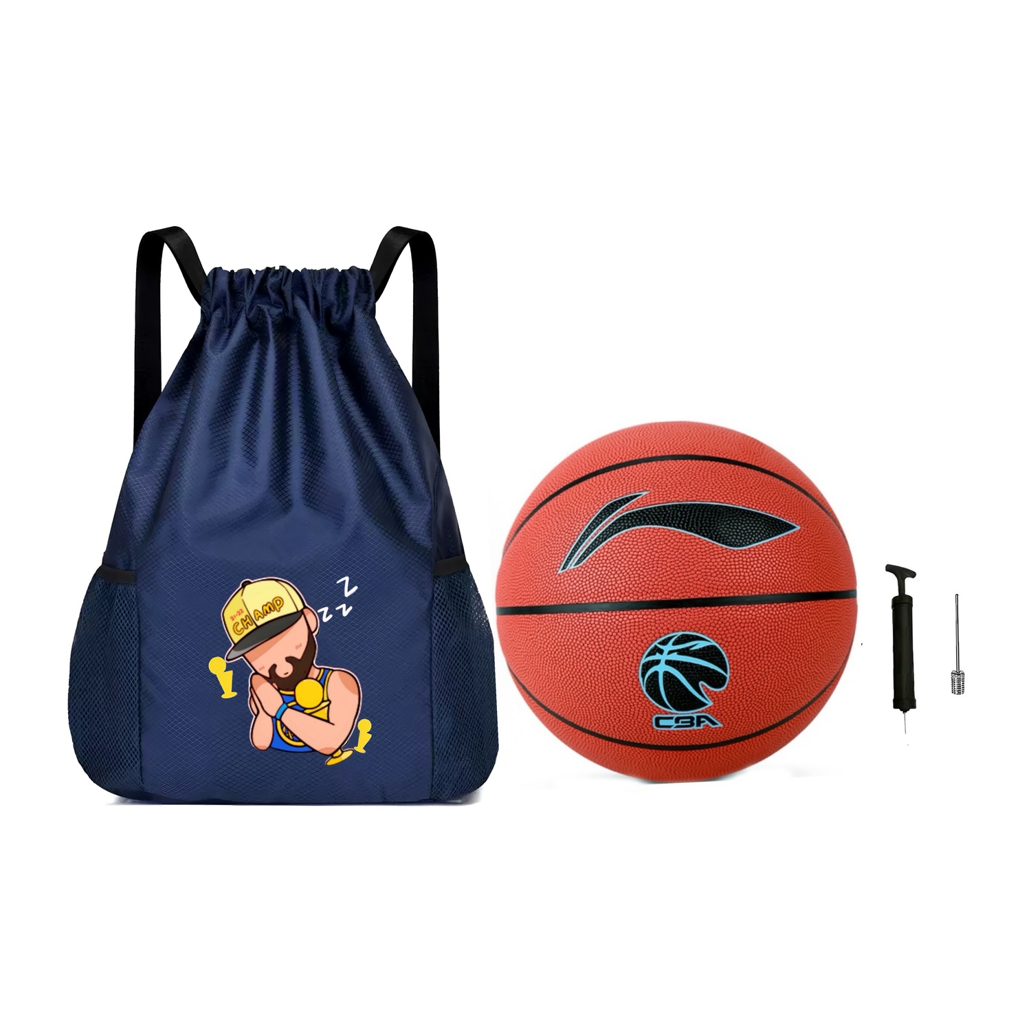 LINING Баскетбольный мяч CBA Collection PU коричневый Size 7 для соревнований
LINING Баскетбольный мяч CBA Collection PU коричневый Size 7 для соревнований