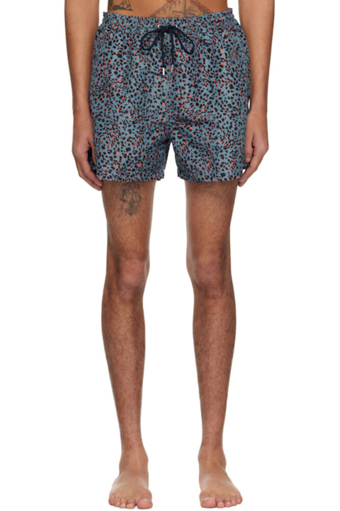 Синие леопардовые шорты для плавания Paul Smith
Синие леопардовые шорты для плавания Paul Smith