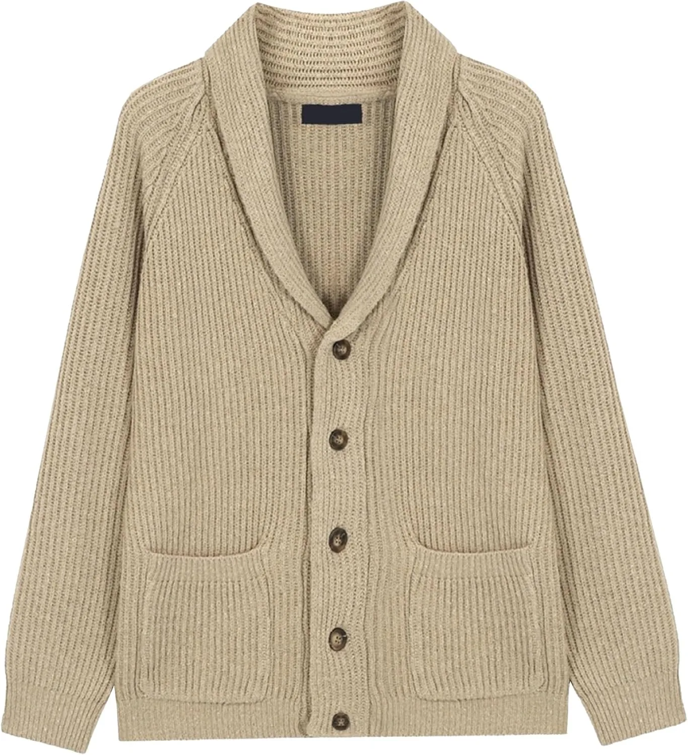 Мужской кардиган с лацканом и карманом
Мужской кардиган с лацканом и карманом