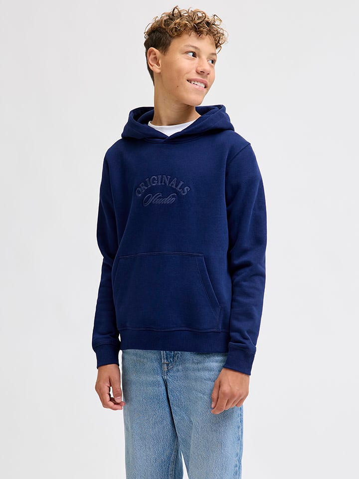 JACK & JONES Junior Худи "Bleecker" темно-синего цвета
JACK & JONES Junior Худи "Bleecker" темно-синего цвета