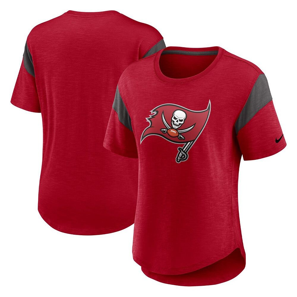 Женская модная футболка с логотипом Nike Heather Red Tampa Bay Buccaneers Primary, цвет Buc Red
Женская модная футболка с логотипом Nike Heather Red Tampa Bay Buccaneers Primary, цвет Buc Red