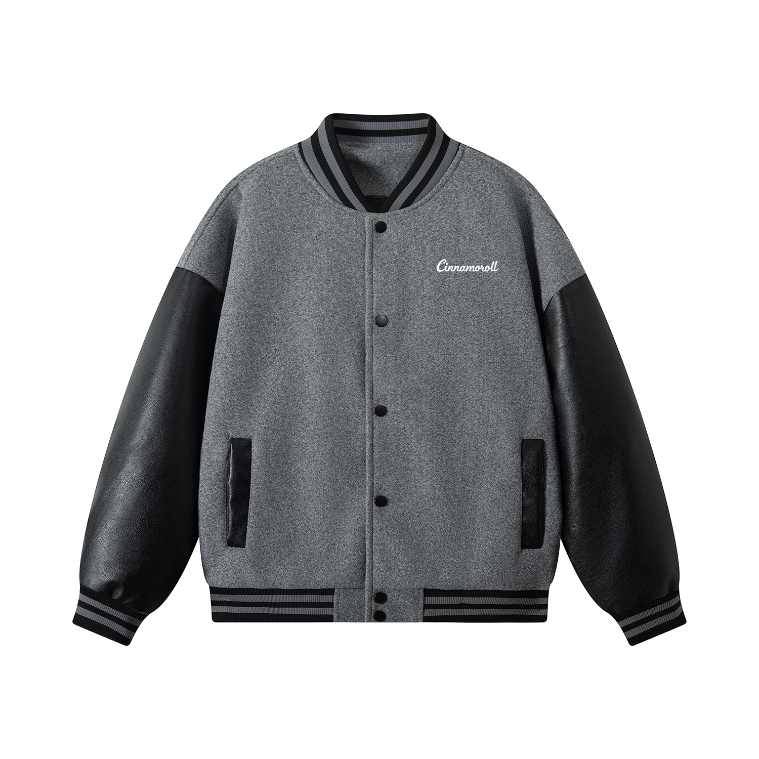 Куртка бейсбольная Cinnamoroll Yugui Dog Unisex Sanrio, серый
Куртка бейсбольная Cinnamoroll Yugui Dog Unisex Sanrio, серый