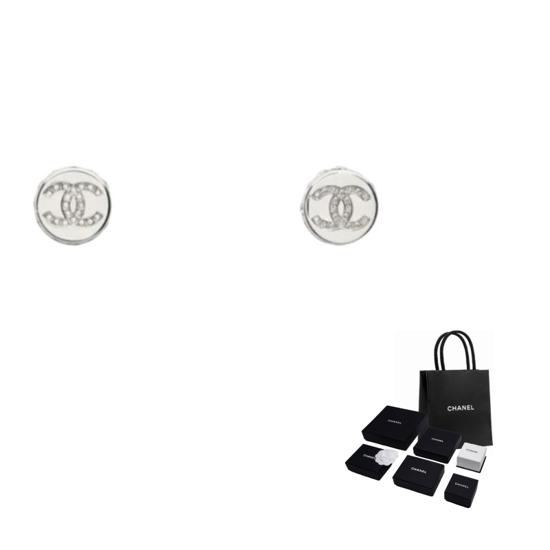 CHANEL Серьги-гвоздики унисекс Silver
CHANEL Серьги-гвоздики унисекс Silver