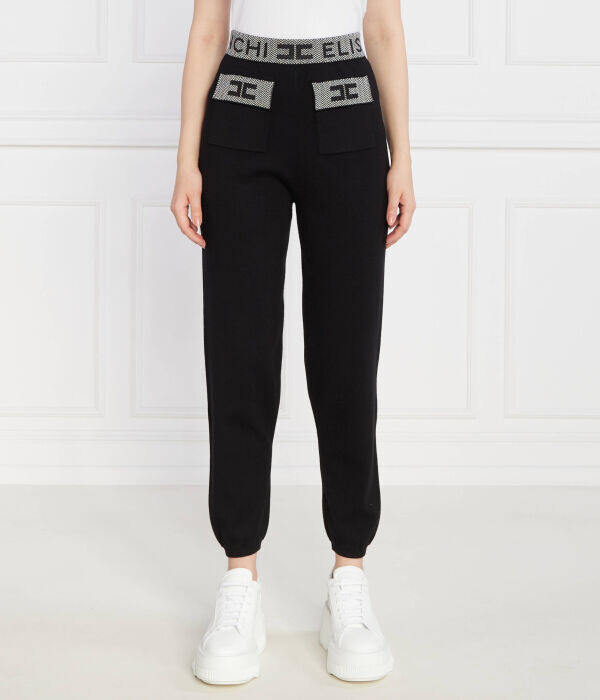 Брюки трикотажные Elisabetta Franchi Regular Fit, черный
Брюки трикотажные Elisabetta Franchi Regular Fit, черный