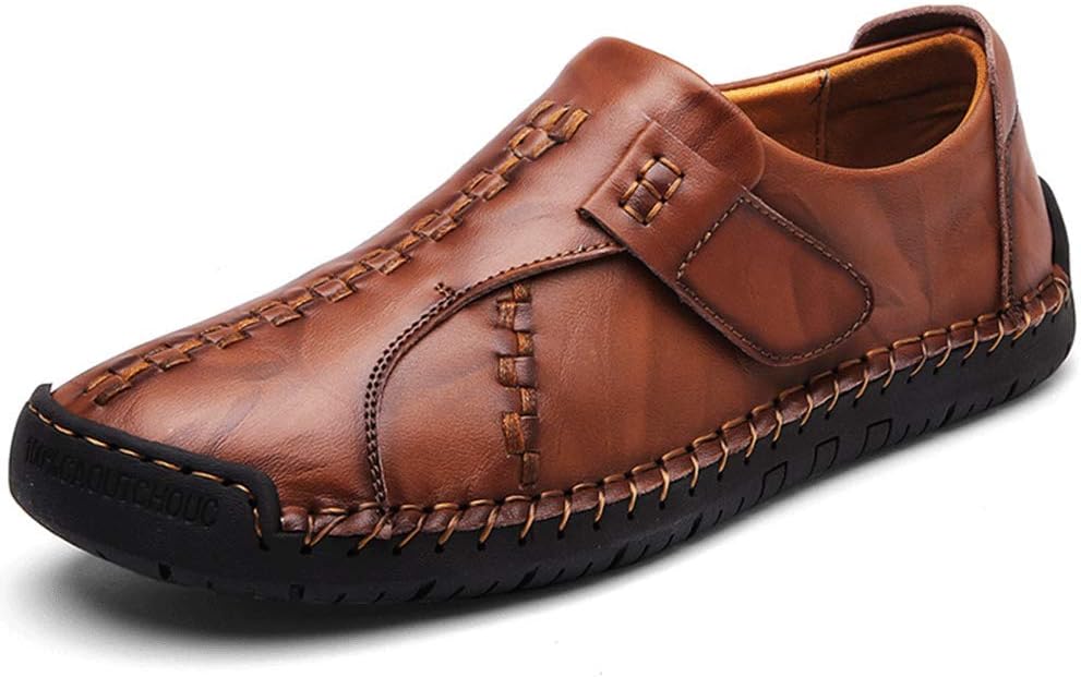 Мужские кожаные лоферы JEBU с ручной отделкой, легкие, классические, для повседневного ношения на улице, темно-коричневый
Мужские кожаные лоферы JEBU с ручной отделкой, легкие, классические, для повседневного ношения на улице, темно-коричневый