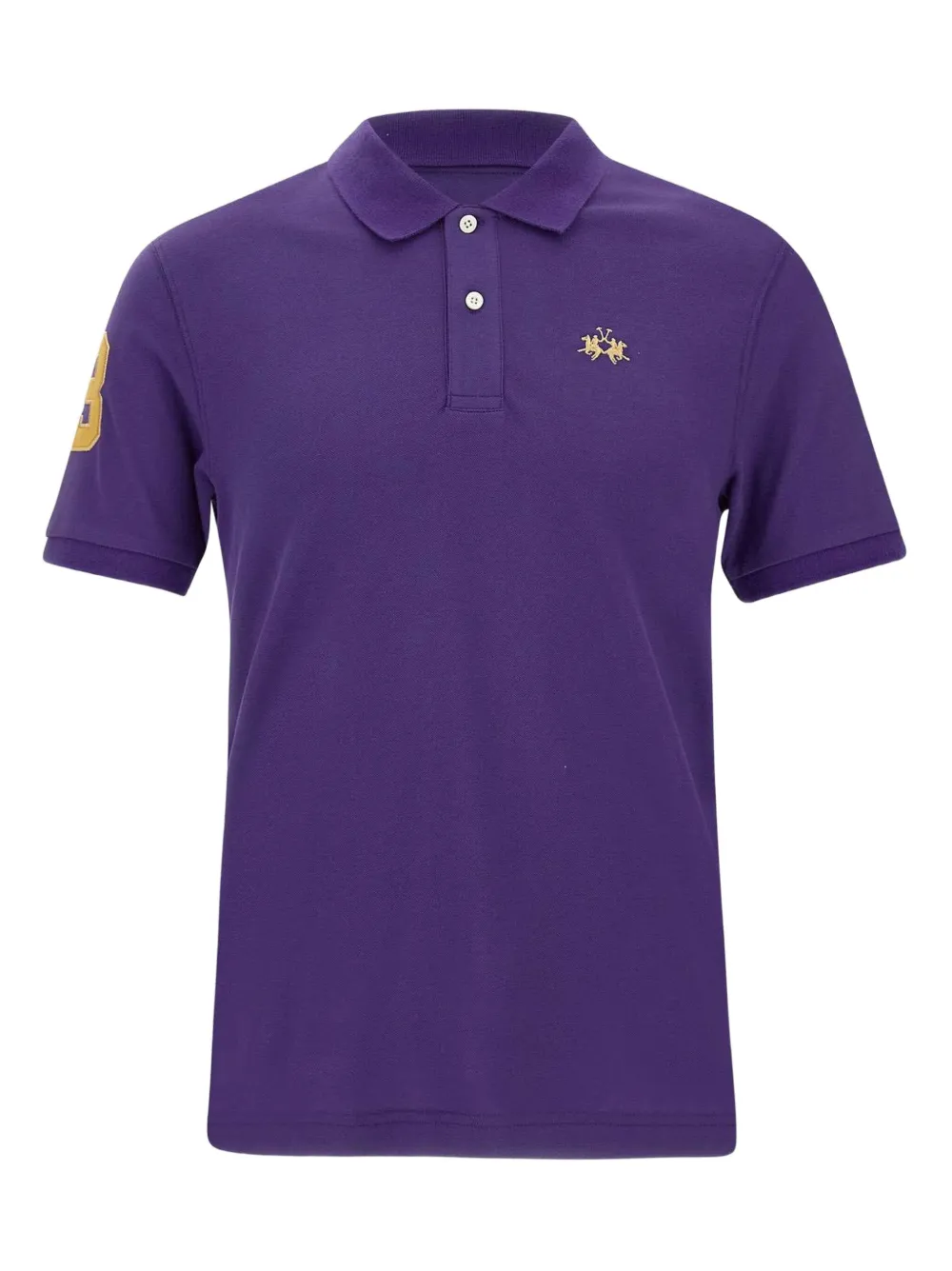 Рубашка-поло с вышитым логотипом La Martina, фиолетовый
Рубашка-поло с вышитым логотипом La Martina, фиолетовый