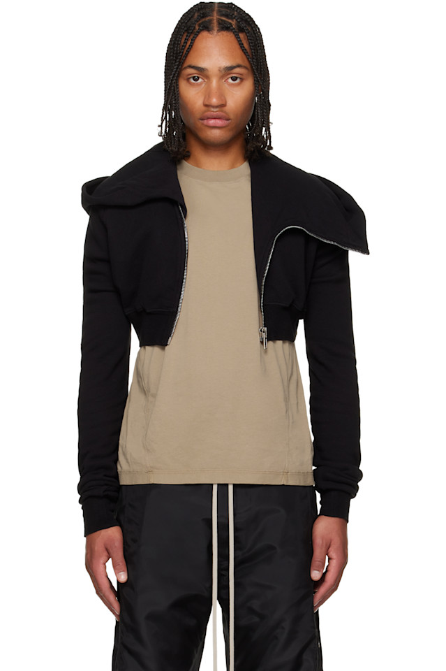 Толстовка Concordians micro mountain Rick Owens Drkshdw, черный
Толстовка Concordians micro mountain Rick Owens Drkshdw, черный