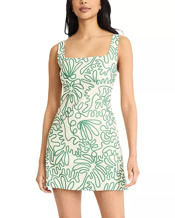 Мини-Платье с квадратным вырезом The Good Journey, зеленый
Мини-Платье с квадратным вырезом The Good Journey, зеленый