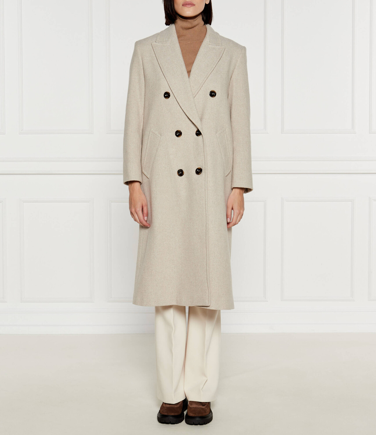 Шерстяное пальто Marella SPORT, бежевый
Шерстяное пальто Marella SPORT, бежевый