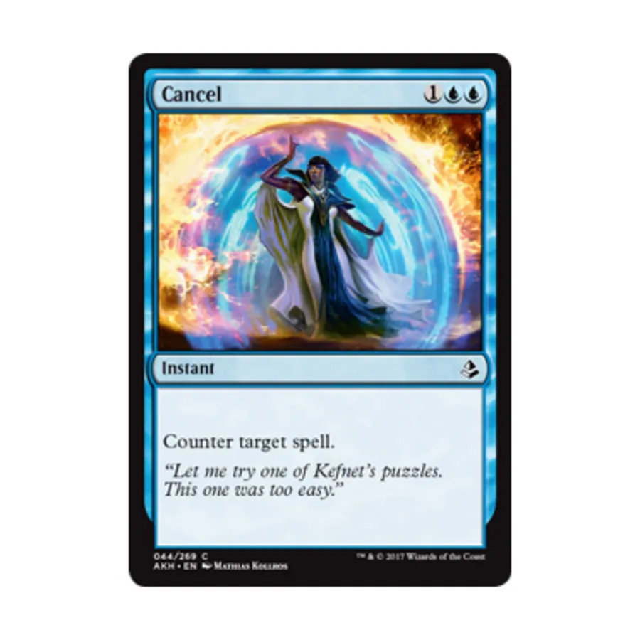 CCG Отменить (С), MTG - Amonkhet
CCG Отменить (С), MTG - Amonkhet