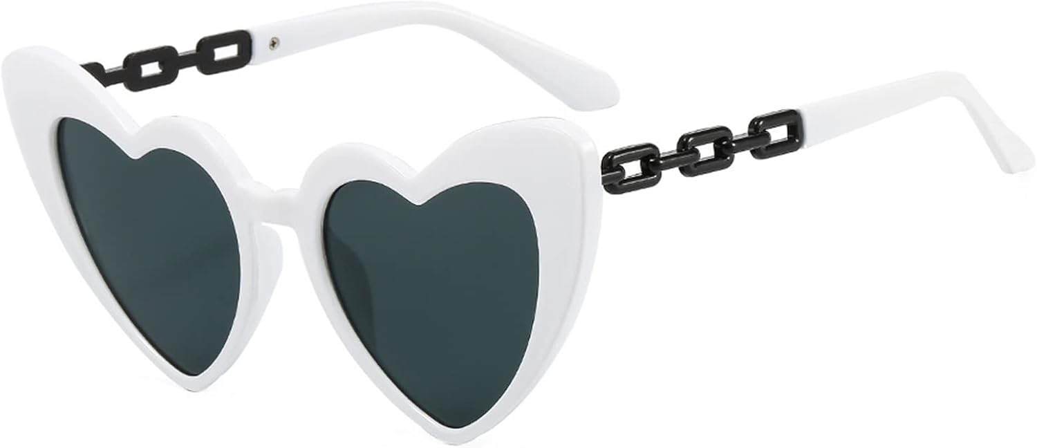 Солнцезащитные очки XINXIN «Кошачий глаз» в маленькой оправе с металлической цепочкой, в стиле хип-хоп, для уличной стрельбы, для мужчин и женщин (Цвет: E, Размер: Средний), E
Солнцезащитные очки XINXIN «Кошачий глаз» в маленькой оправе с металлической цепочкой, в стиле хип-хоп, для уличной стрельбы, для мужчин и женщин (Цвет: E, Размер: Средний), E