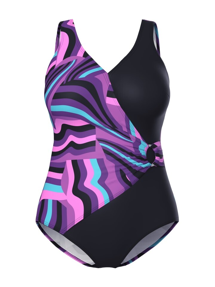 Купальник Ulla Popken Badeanzug, черный
Купальник Ulla Popken Badeanzug, черный