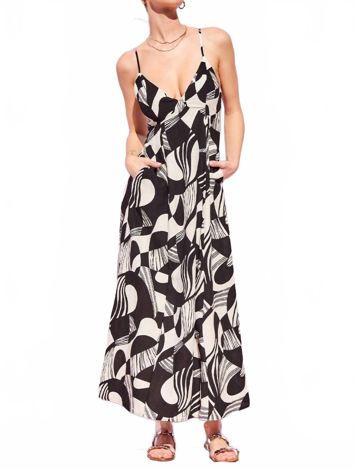 Платье макси с V-образным вырезом и принтом, черное/кремовое Illa Illa, черный/кремовый
Платье макси с V-образным вырезом и принтом, черное/кремовое Illa Illa, черный/кремовый