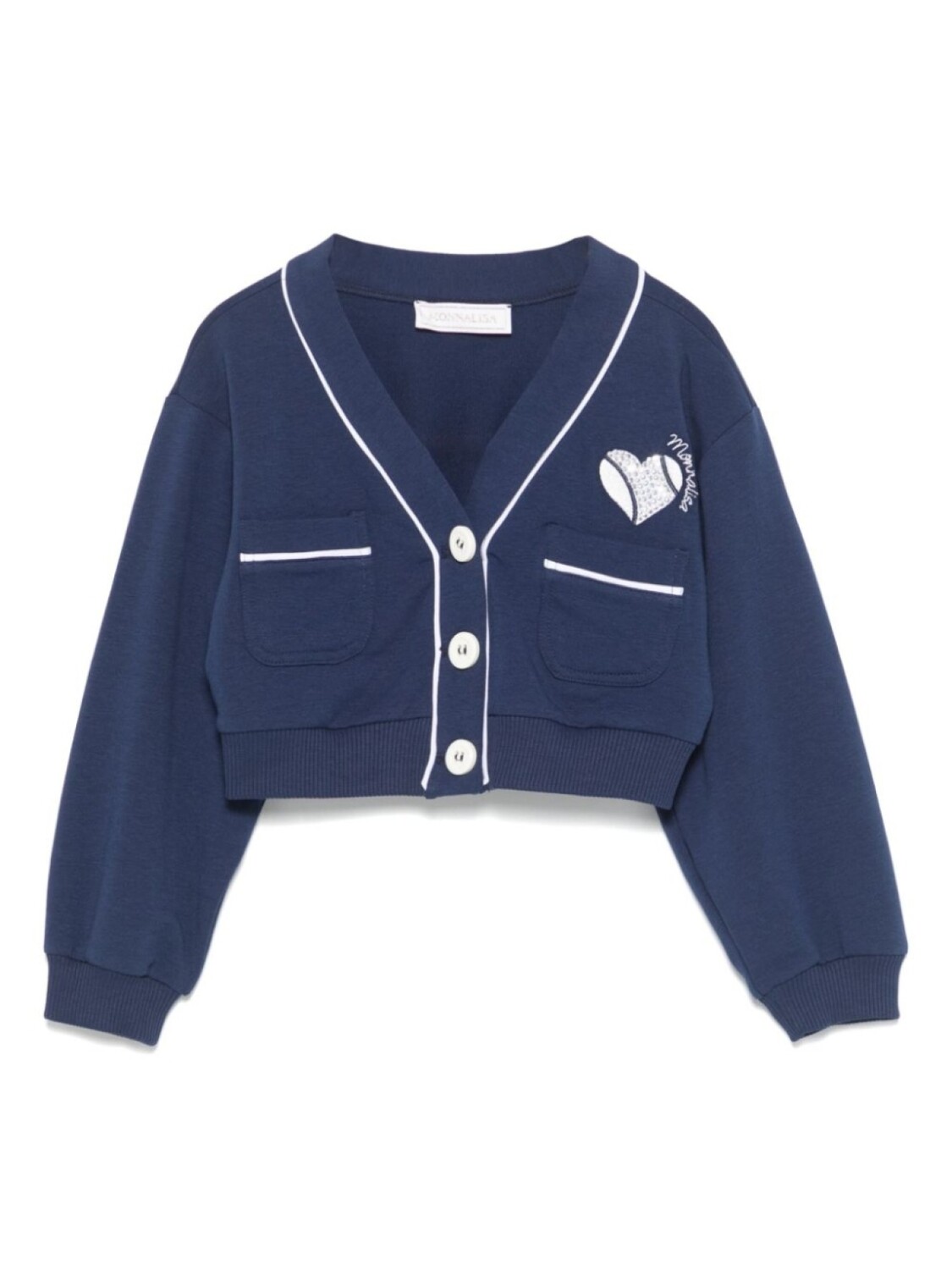 Monnalisa толстовка с вышивкой, синий
Monnalisa толстовка с вышивкой, синий