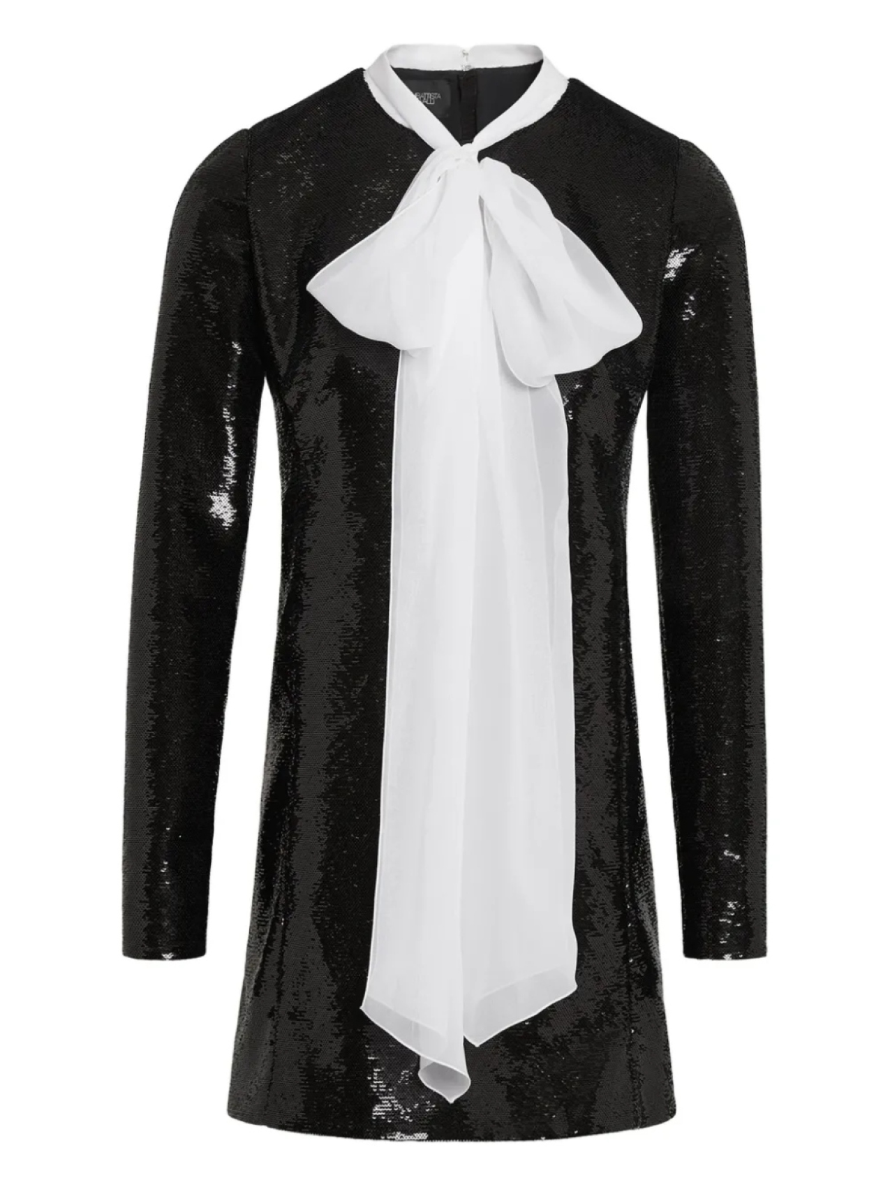 Платье Giambattista Valli с пайетками и завязкой на шее, черный
Платье Giambattista Valli с пайетками и завязкой на шее, черный