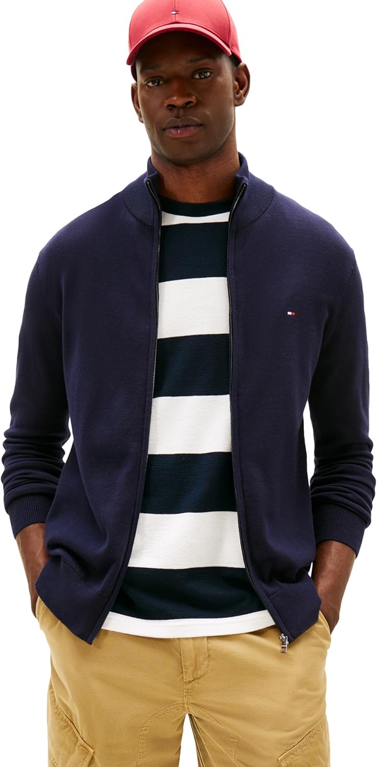 Легкий мужской свитер на молнии Tommy Hilfiger, Desert Sky
Легкий мужской свитер на молнии Tommy Hilfiger, Desert Sky