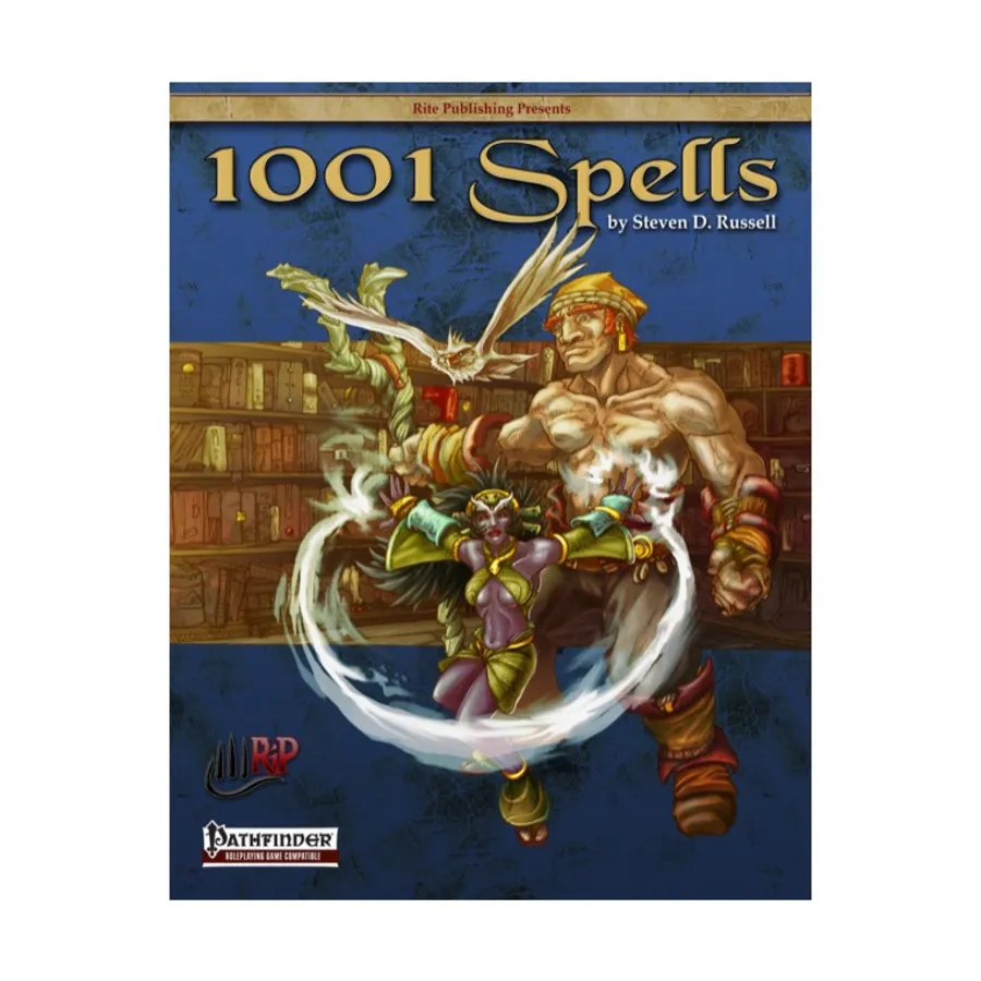 1001 Spells, Pathfinder Sourcebooks & Supplements (Cubicle Seven), твердый переплет
1001 Spells, Pathfinder Sourcebooks & Supplements (Cubicle Seven), твердый переплет